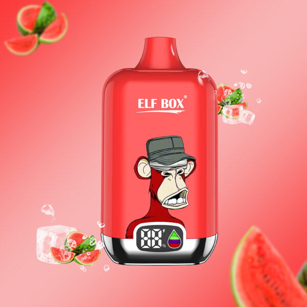 ELF box digital 12000 puffs 0% 2% 3% 5% Nikotinski LED zaslon Vape za enkratno uporabo na debelo - WhizVape - 2