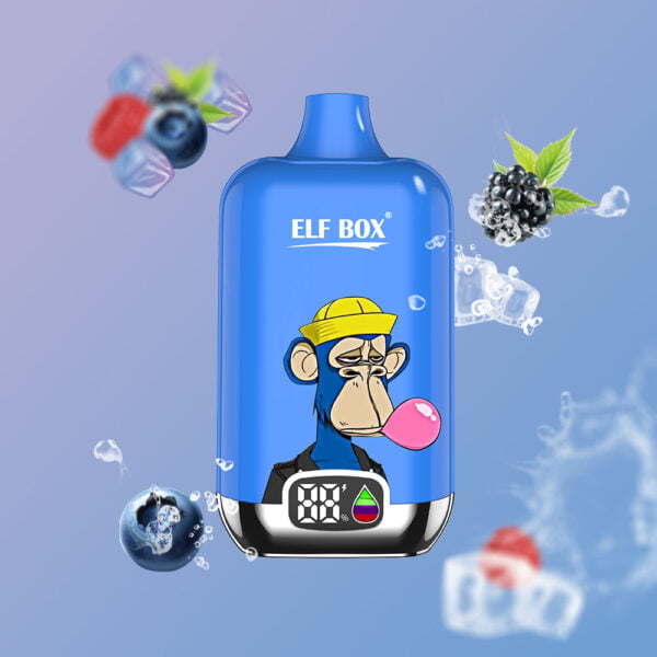 ELF box digital 12000 puffs 0% 2% 3% 5% Nikotinski LED zaslon za enkratno uporabo Vape Veleprodaja - WhizVape - 14