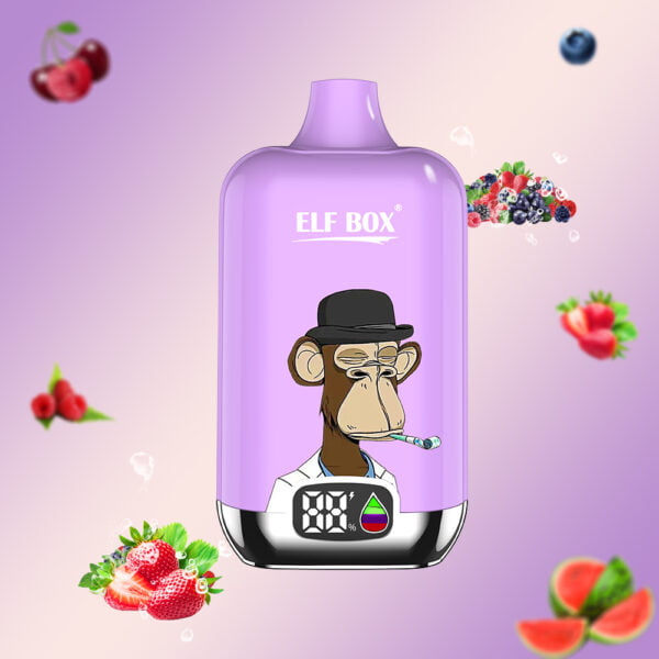 ELF box digital 12000 puffs 0% 2% 3% 5% Nikotinski LED zaslon Vape za enkratno uporabo na debelo - WhizVape - 7