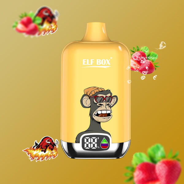 ELF box digital 12000 puffs 0% 2% 3% 5% Nikotinski LED zaslon Vape za enkratno uporabo na debelo - WhizVape - 6