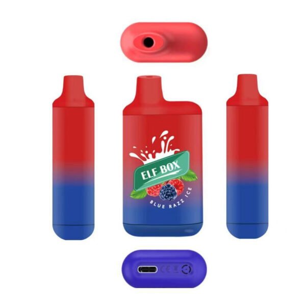 ELF BOX 5000 Puffs 0% 2% 3% 5% Nicotine Jetable Vape Authentique E Cigarette Stylo En Gros - WhizVape - 2