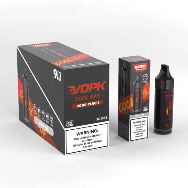 VOPK COOL BAR-9000 PUFFS 0% 2% 3% 5% Nikotin Tek Kullanımlık Vape Toptan - WhizVape - 5