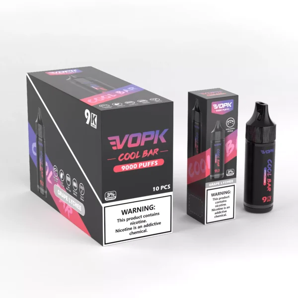 VOPK COOL BAR-9000 PUFFS 0% 2% 3% 5% Nikotin Tek Kullanımlık Vape Toptan Satış - WhizVape - 4