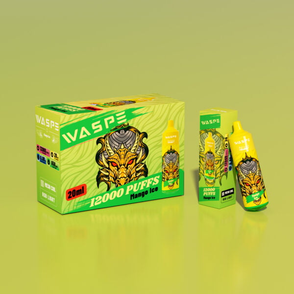 WASPE 12000 PUFFS 0% 2% 3% 5% Нікотиновий одноразовий вейп оптом - WhizVape - 4