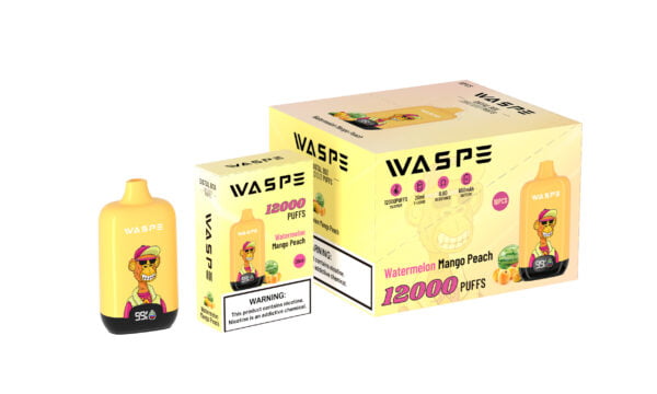 WASPE 12000 PUFFS Digital Box 0% 2% 3% 5% Nicotine Vape Μίας χρήσης Χονδρική - WhizVape - 11