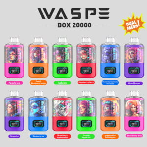 WASPE 20000 PUFFS Dual Mesh Box 0% 2% 3% 5% Nikotinski Vape za enkratno uporabo na debelo - WhizVape - 16