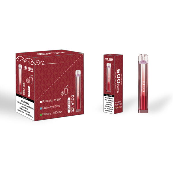 ELF BOX 600 Puffs 2% Одноразова ручка для вейпа з нікотином оптом - WhizVape - 7