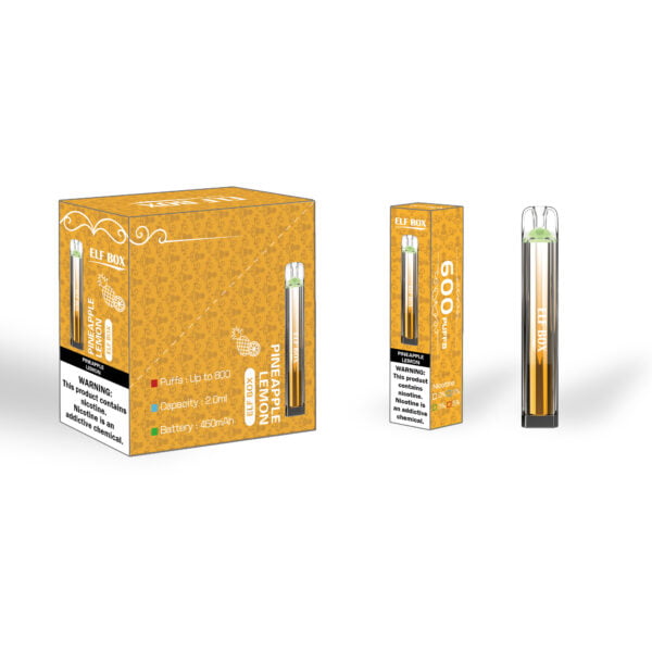 ELF BOX 600 Puffs 2% Одноразова ручка для вейпа з нікотином оптом - WhizVape - 4