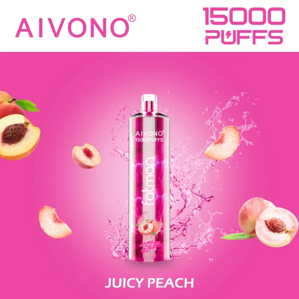 AIVONO FATMAN 15000 Puffs 0% 2% 3% 5% Перезаряджувана одноразова ручка для вейпів з низьким вмістом нікотину Купуйте оптом - WhizVape - 3
