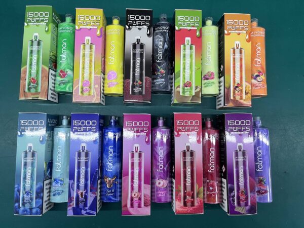 AIVONO FATMAN 15000 Puffs 0% 2% 3% 5% Перезаряджувана одноразова ручка для вейпів з низьким вмістом нікотину Купуйте оптом - WhizVape - 2