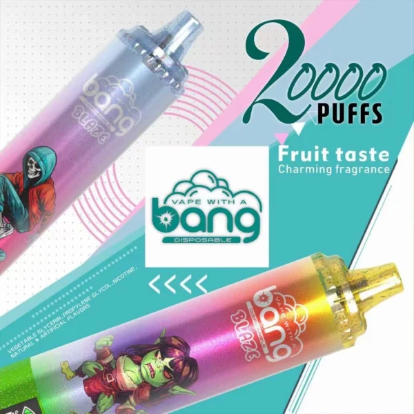 Bang Blaze 20000 Puffs 0% 2% 3% 5% Nikotynowy akumulator Jednorazowy długopis Vapes Kup hurtowo - WhizVape - 1