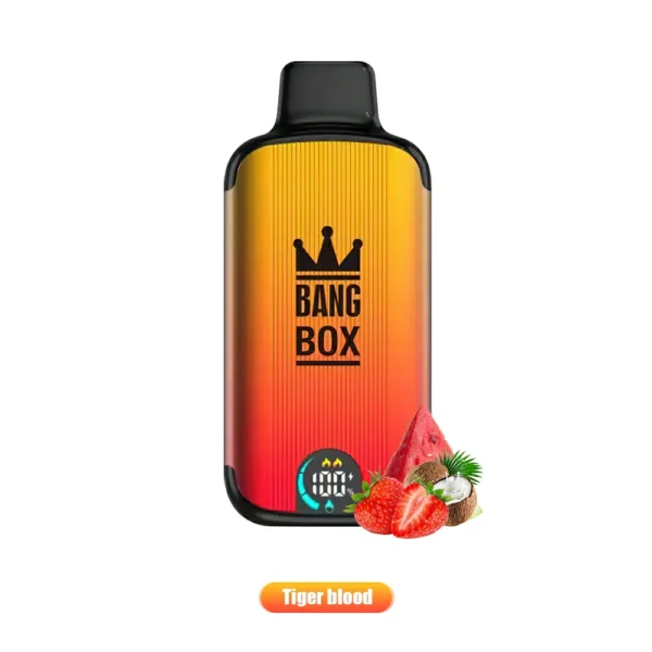 Bang Box 18000 Puffs LED-ekraan 0% 2% 3% 5% Madala nikotiinisisaldusega hulgi Osta laetava ühekordse vapepliiatsi hulgimüük – WhizVape – 6