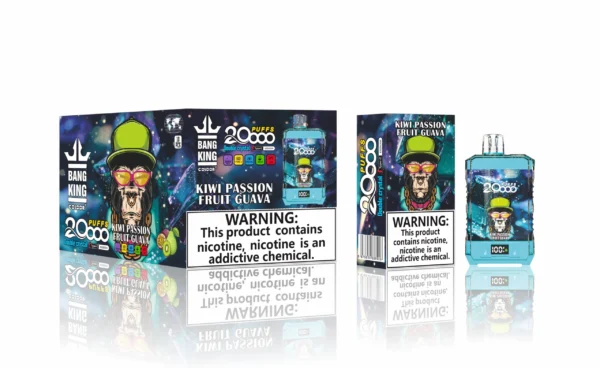Bang King Double Crystal 20000 Puffs 0% 2% 3% 5% Vapes desechables recargables con bajo contenido de nicotina Pluma Compra a granel al por mayor - WhizVape - 2