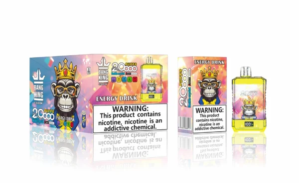 Bang King Double Crystal 20000 Puffs 0% 2% 3% 5% Vapes desechables recargables con bajo contenido de nicotina Pluma Compra a granel al por mayor - WhizVape - 12