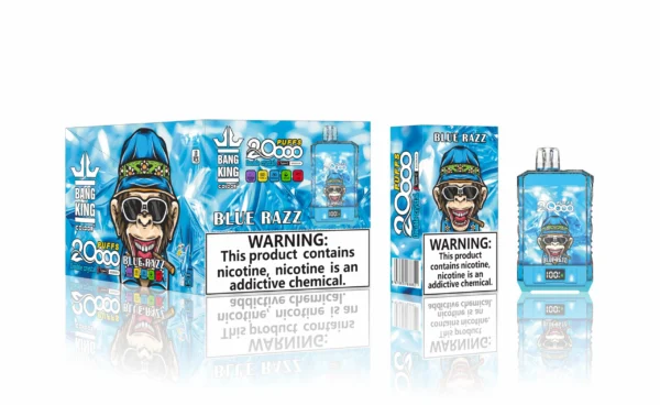 Bang King Double Crystal 20000 Puffs 0% 2% 3% 5% Vapes desechables recargables con bajo contenido de nicotina Pluma Compra a granel al por mayor - WhizVape - 10