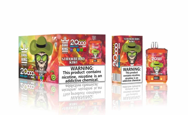 Bang King Double Crystal 20000 Puffs 0% 2% 3% 5% Vapes desechables recargables con bajo contenido de nicotina Pluma Compra a granel al por mayor - WhizVape - 5