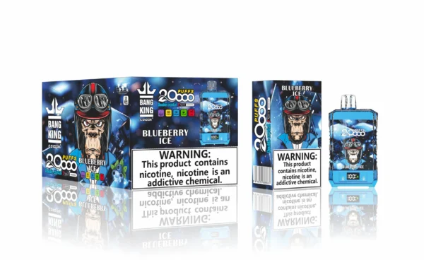 Bang King Double Crystal 20000 Puffs 0% 2% 3% 5% Vapes desechables recargables con bajo contenido de nicotina Pluma Compra a granel al por mayor - WhizVape - 4