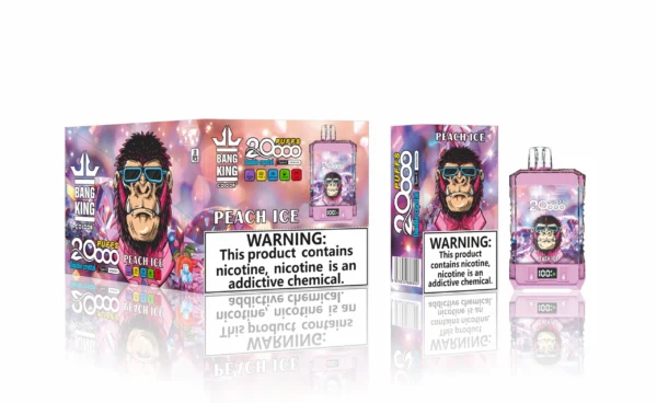 Bang King Double Crystal 20000 Puffs 0% 2% 3% 5% Vapes desechables recargables con bajo contenido de nicotina Pluma Compra a granel al por mayor - WhizVape - 3