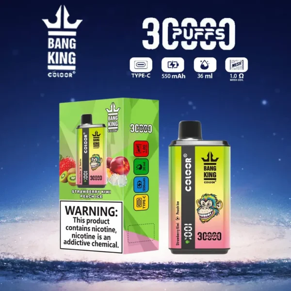 Bang King 30000 de pufuri cu aromă dublă 0% 2% 3% 5% Stilo vape reîncărcabil de unică folosință cu conținut scăzut de nicotină Cumpărați cu ridicata - WhizVape - 6