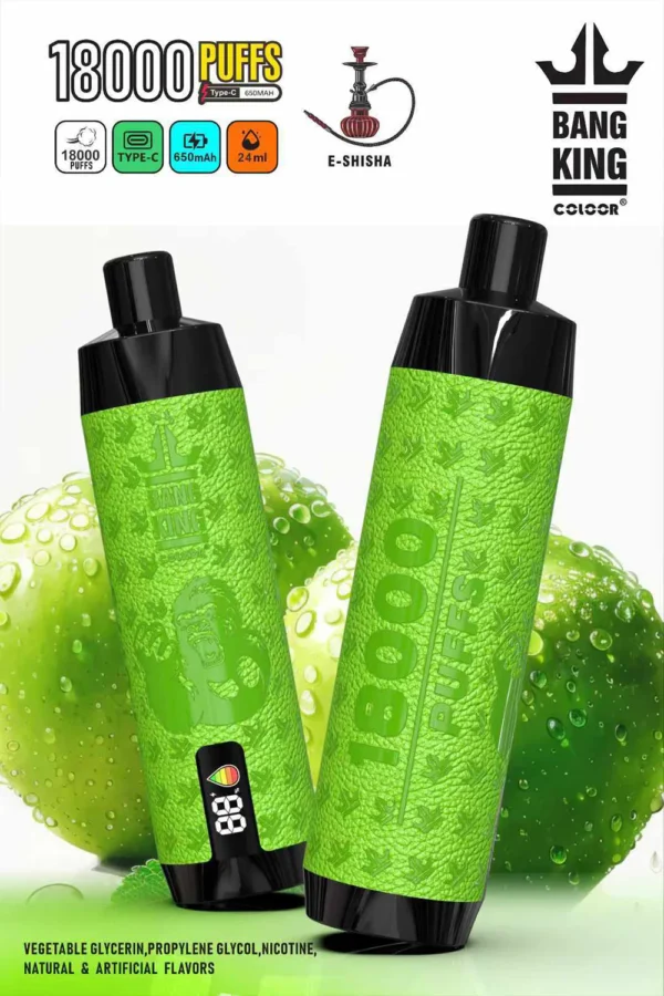 Bang King Crown Bar 18000 Puffs 0% 2% 3% 5% Vapes desechables recargables con bajo contenido de nicotina Pluma Compra a granel al por mayor - WhizVape - 3