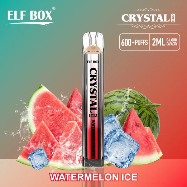ELF BOX CRYSTAL BAR 600 Puffs 0% 2% 5% Nikotin Újratölthető Eldobható Vape Tömeges Vásárlás Nagyker - WhizVape - 2