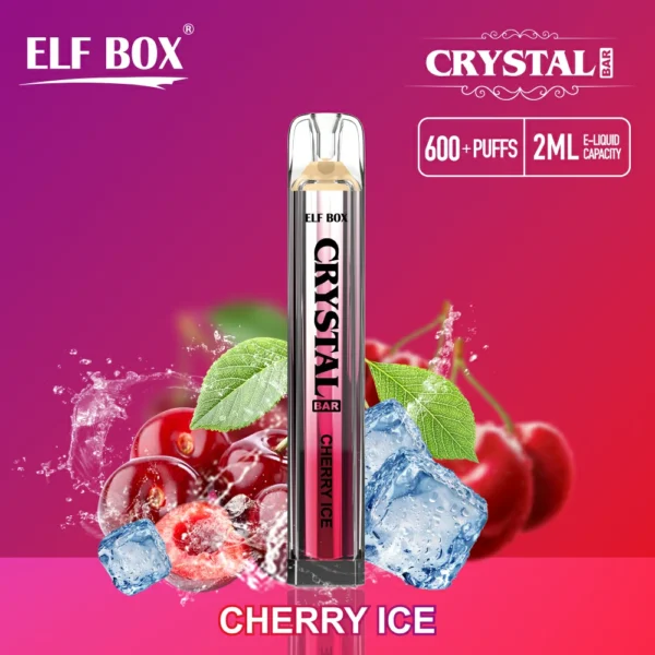 ELF BOX CRYSTAL BAR 600 Puffs 0% 2% 5% Nikotin Újratölthető Eldobható Vape Tömeges Vásárlás Nagyker - WhizVape - 5