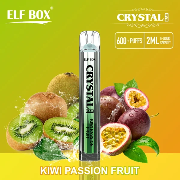 ELF BOX CRYSTAL BAR 600 Puffs 0% 2% 5% Nikotin Újratölthető Eldobható Vape Tömeges Vásárlás Nagyker - WhizVape - 7