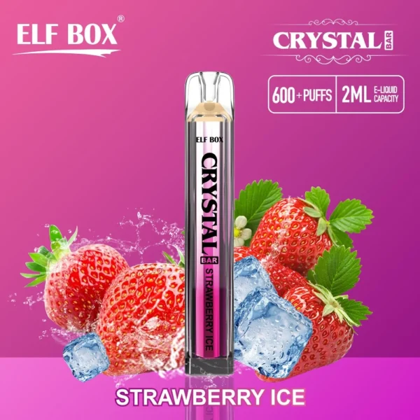 ELF BOX CRYSTAL BAR 600 Puffs 0% 2% 5% Nikotin Újratölthető Eldobható Vape Tömeges Vásárlás Nagyker - WhizVape - 10