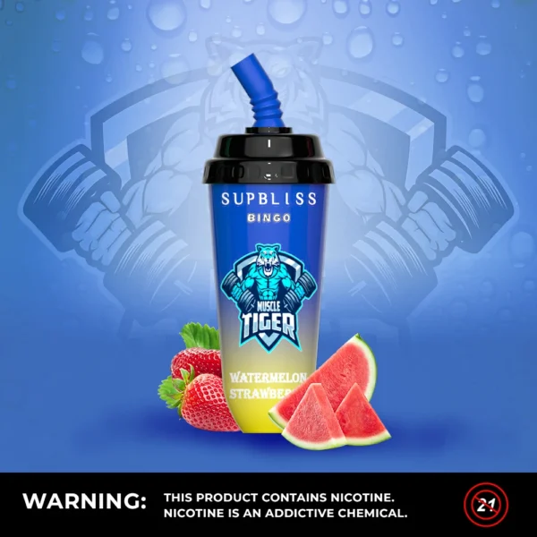 RandM Supbliss Bingo 8000 Puffs 0% 2% 3% 5% Low Nicotine Rechargeable Disposable Vapes Pen Bulk Buy Wholesale - WhizVape - 2