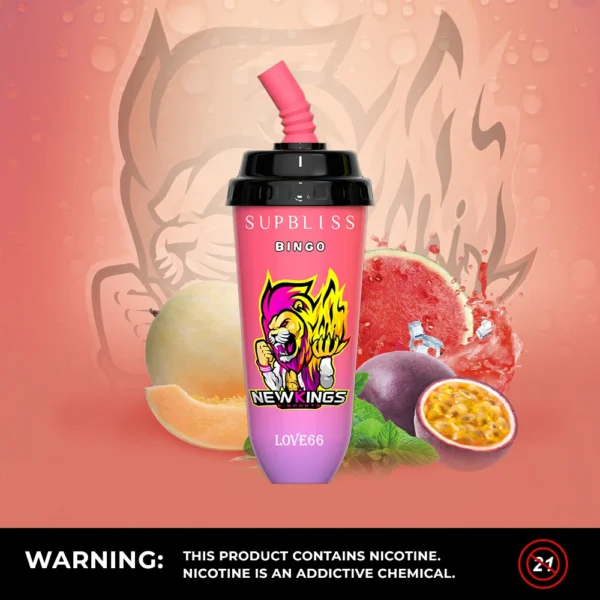 RandM Supbliss Bingo 8000 Puffs 0% 2% 3% 5% Düşük Nikotinli Şarj Edilebilir Tek Kullanımlık Vapes Kalemi Toplu Toptan Satın Al - WhizVape - 10
