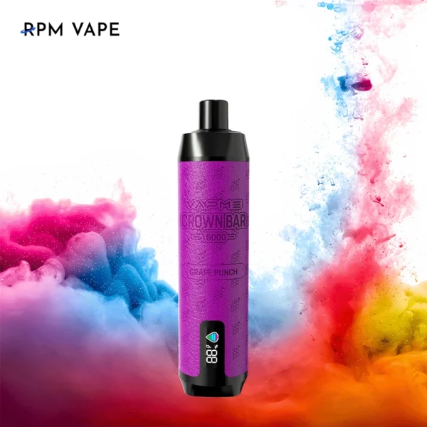 Vapme Crown Bar 18000 PRO MAX 2% 5% Nikotin 18000 vpihov Vape za enkratno uporabo za enkratno uporabo na debelo nakup na debelo - WhizVape - 8