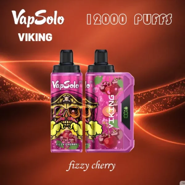 VapSolo Viking 12000 Puffs 2% 5% Faible Nicotine Rechargeable Vapes Jetables Pen Achat en Gros - WhizVape - 10