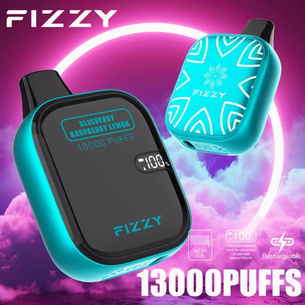 Fizzy Boom 13000 Puffs 2% 5% Низк nicotine Перезаряжаемые Одноразовые Vapes Ручка Оптовая Покупка Оптом - WhizVape - 3