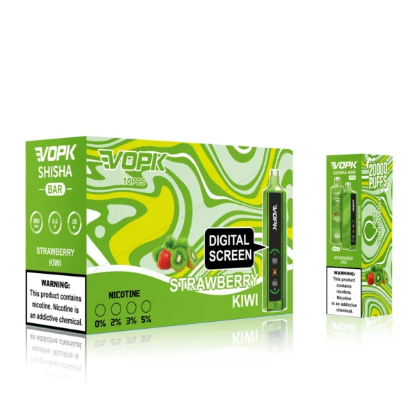 VOPK Shisha Bar 20000 Puffs 0% 2% 3% 5% Low Nicotina Rechargeable Vapes Pen vrac Cumpărați cu ridicata - WhizVape - 6