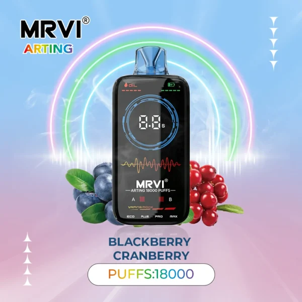 MRVI Arting 18000 Puffs Dual Mesh täisekraaniga ekraan 2% 5% Madala nikotiinisisaldusega taaslaetav ühekordne Vapes Pliiats hulgi - WhizVape - 11