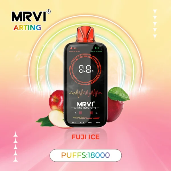 MRVI Arting 18000 Puffs Dual Mesh täisekraaniga ekraan 2% 5% Madala nikotiinisisaldusega laetav ühekordne Vapes Pliiats hulgi - WhizVape - 3