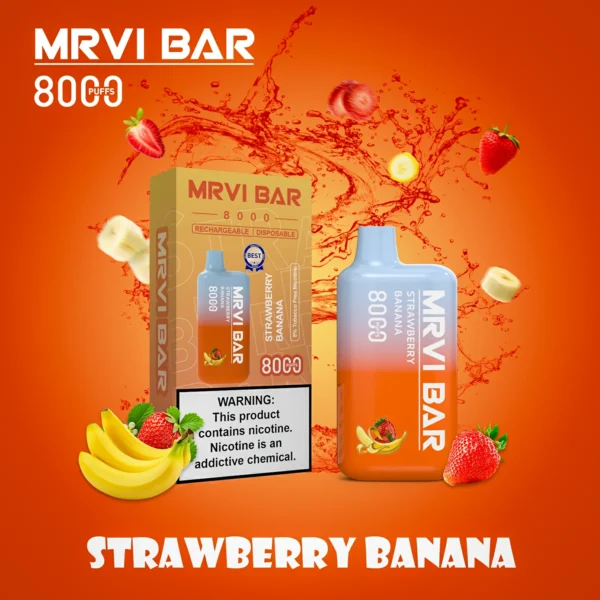 MRVI Bar Mr8000 Puffs 2% 3% 5% Χαμηλής περιεκτικότητας σε νικοτίνη επαναφορτιζόμενη μίας χρήσης στυλό Vapes Μαζική Αγορά Χονδρικής - WhizVape - 8