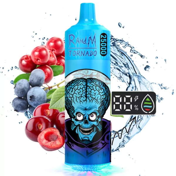 RahdM Tornado 25000 Puffs 2% Low Nicotine Rechargeable Disposable Vapes Pen Bulk Buy Wholesale - WhizVape - 12