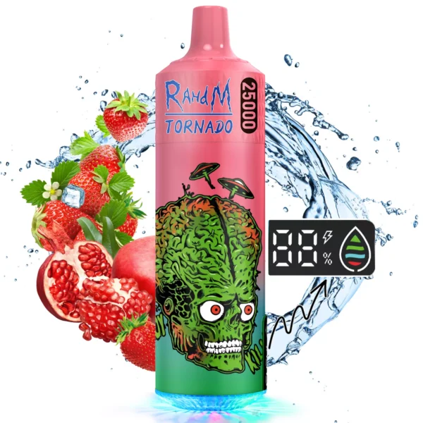 RahdM Tornado 25000 Puffs 2% Low Nicotine Rechargeable Disposable Vapes Pen Bulk Buy Wholesale - WhizVape - 4