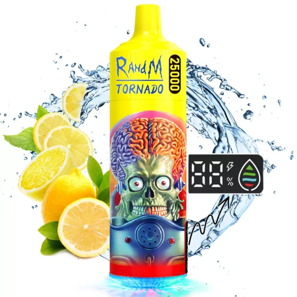 RahdM Tornado 25000 Puffs 2% Low Nicotine Rechargeable Disposable Vapes Pen Bulk Buy Wholesale - WhizVape - 7