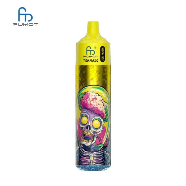 Randm Fumot Tornado 30000 Puffs Music 0% 2% 3% 5% Alacsony nikotintartalmú újratölthető eldobható Vapes Pen Tömeges vásárlás Nagyker - WhizVape - 26