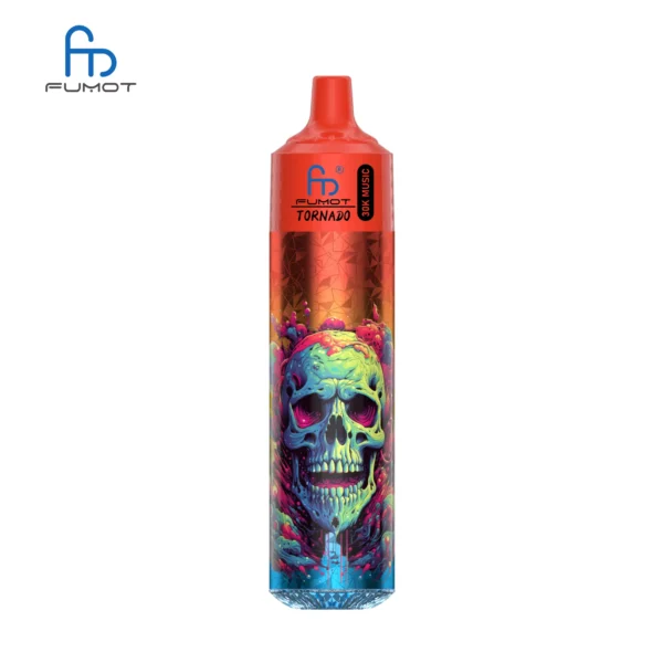 Randm Fumot Tornado 30000 Puffs Music 0% 2% 3% 5% Alacsony nikotintartalmú, újratölthető, eldobható Vapes Pen tömeges vásárlás Nagyker - WhizVape - 10