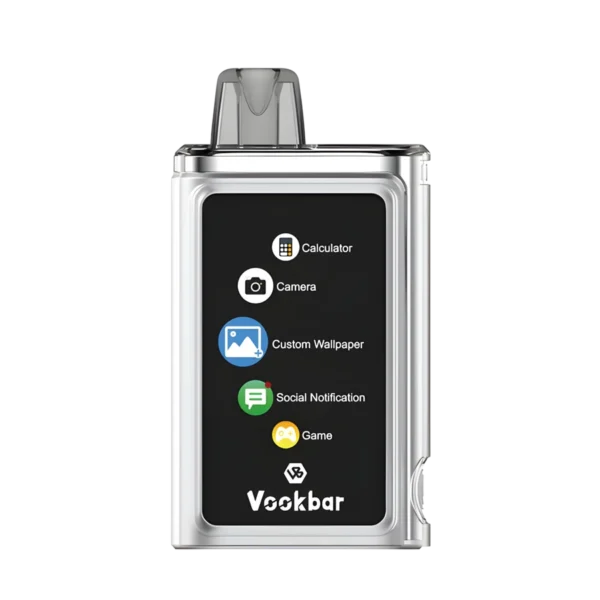 Vookbar Cyber ​​Pro 30000 Rookwolken Dual Mesh Touchscreen 0% 2% 3% 5% Oplaadbare wegwerpvapes-pen met laag nicotinegehalte Bulk kopen groothandel - WhizVape - 2