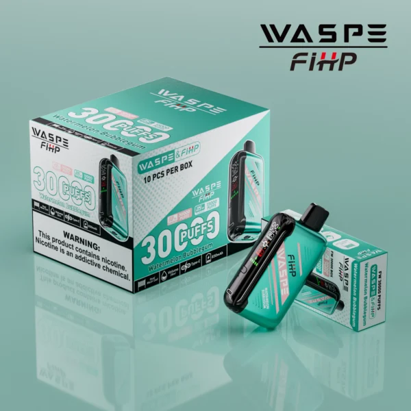 WASPE FIHP 30000 Puffs Dual Mesh 0% 2% 5% LED zaslon z nizko vsebnostjo nikotina za enkratno uporabo za enkratno uporabo Vapes pero Nakup na debelo - WhizVape - 16