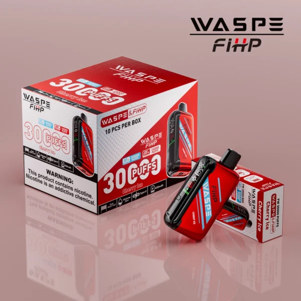 WASPE FIHP 30000 Puffs Dual Mesh 0% 2% 5% LED zaslon z nizko vsebnostjo nikotina za enkratno uporabo za enkratno uporabo Vapes Pen Bulk Buy Veleprodaja - WhizVape - 13
