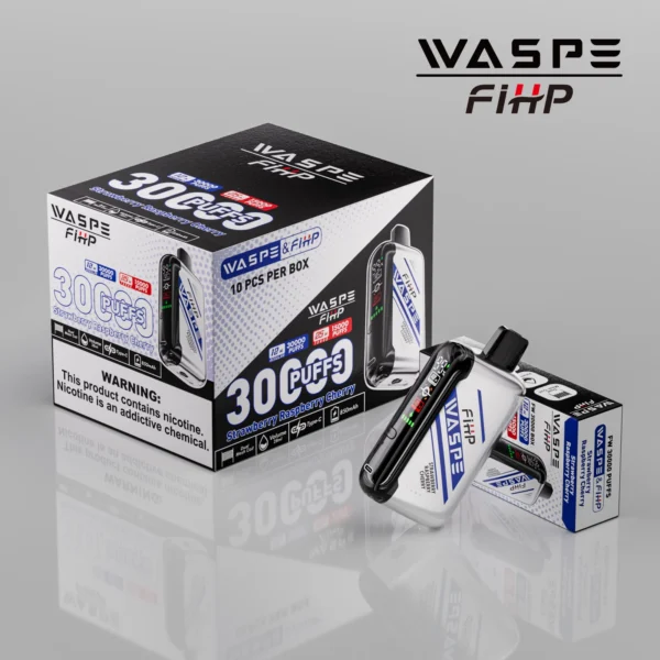 WASPE FIHP 30000 Puffs Dual Mesh 0% 2% 5% LED zaslon z nizko vsebnostjo nikotina za enkratno uporabo za enkratno uporabo Vapes Pen Bulk Buy Veleprodaja - WhizVape - 15