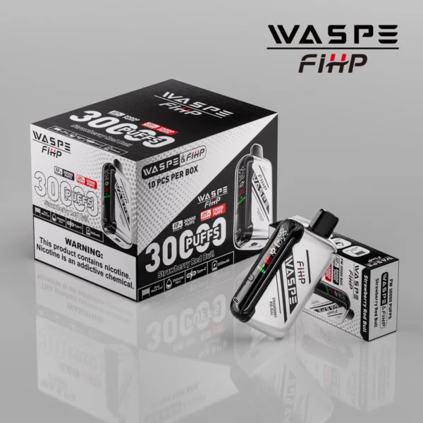 WASPE FIHP 30000 Puffs Dual Mesh 0% 2% 5% LED zaslon z nizko vsebnostjo nikotina za enkratno uporabo za enkratno uporabo Vapes Pen Bulk Buy Veleprodaja - WhizVape - 12