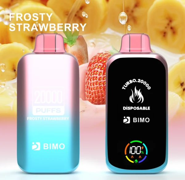 BIMO Turbo 20000 Puffs Full Screen 0% 2% 5% Επαναφορτιζόμενη μίας χρήσης χαμηλής νικοτίνης στυλό Vapes Μαζική Αγορά Χονδρικής - WhizVape - 9