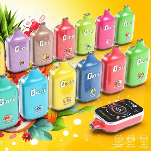 IQTE 50000 Puffs Dual Mesh RGB Plein écran 0% 2% 5% Stylo vape jetable rechargeable à faible teneur en nicotine en vrac Acheter en gros - WhizVape - 11