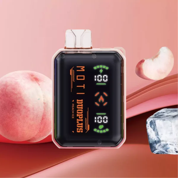 MOTI Duoplus 25000 Puffs Dual Mesh Smart Max Screen 3% Перезаряджувана одноразова ручка для вейпів з низьким вмістом нікотину Купуйте оптом - WhizVape - 2